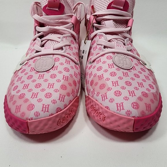 ADIDAS Harden Vol 6 Monogram Pink Cloud Basketball Shoes Men's Size 11.5 GW9033 - Picture 2 of 14